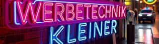 Leuchtwerbung von Werbetechnik Kleiner.