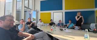 Bild vom Netzwerktreffen bei Sitron im April 2026.